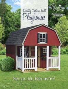 lapps woodworking playhouses riverview outdoor cover image