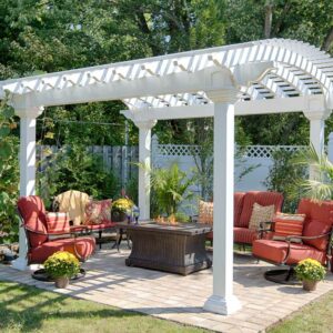 Arched Arcadian Pergolas - River View Outdoor Products