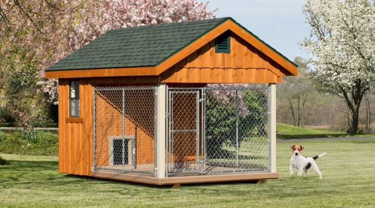 8' x 12' Elite dog kennel