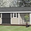 8x20 Elite dog kennel - painted with shingle roof