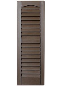 Brown Louvered Shutter Colors