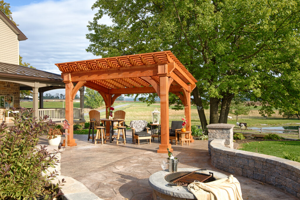 Pergola Santa Fe Cedar Pergola